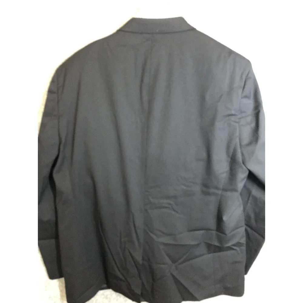 Chaps Blazer Sport‎ Coat Mens 44R Black Suit Coat Jacket Career Casual Classic